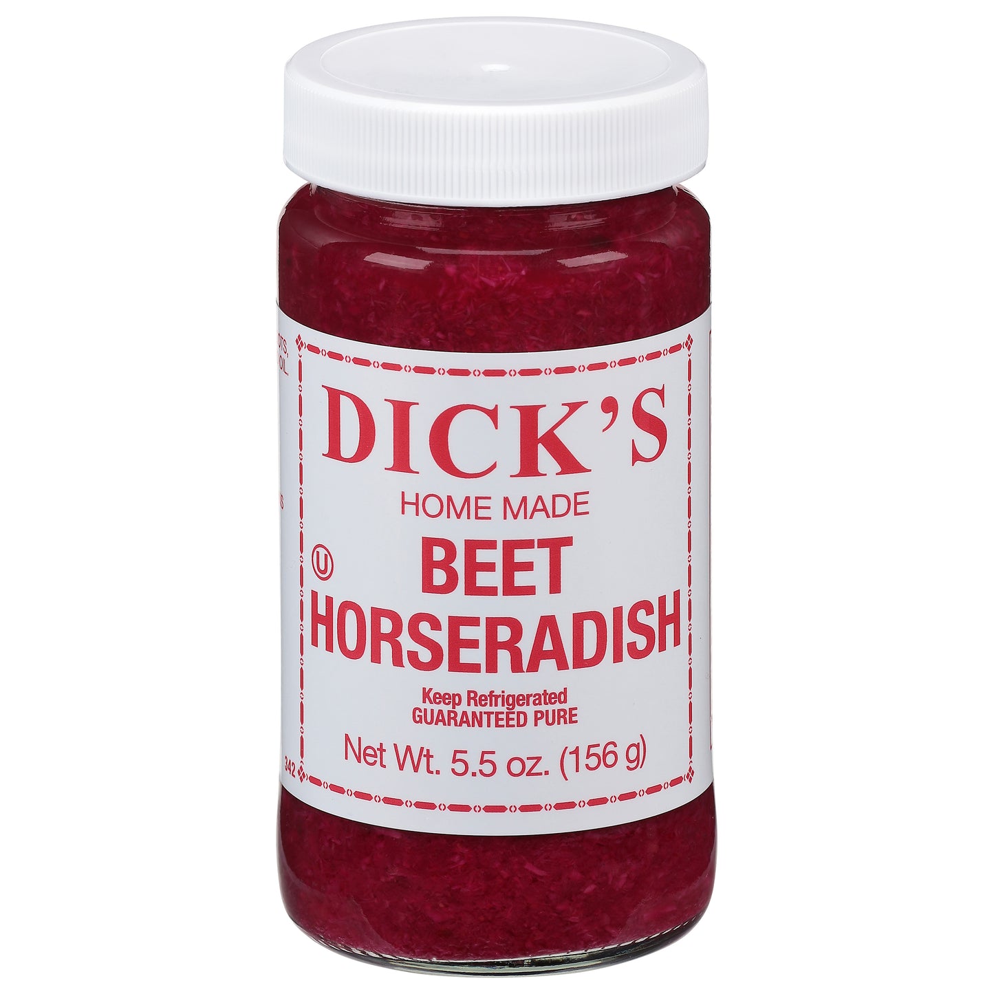 Dick's Home Made Beet Horseradish 5.5 oz