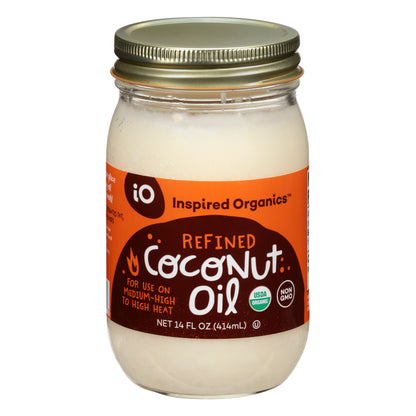 Inspired Organics Coconut Oil 14 oz