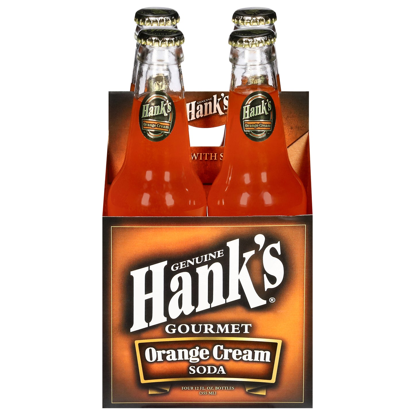Hank's Gourmet Orange Cream Soda 4 Pack