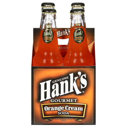 Hank's Gourmet Orange Cream Soda 4 Pack